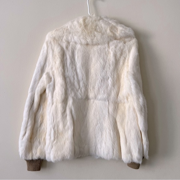 Vintage rabbit fur jacket - Picture 2 of 5